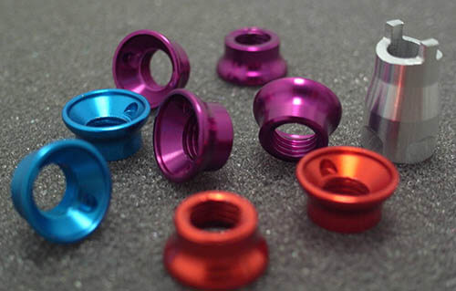 7075 6061 6063 cnc machining aluminum parts anodization service factory in China